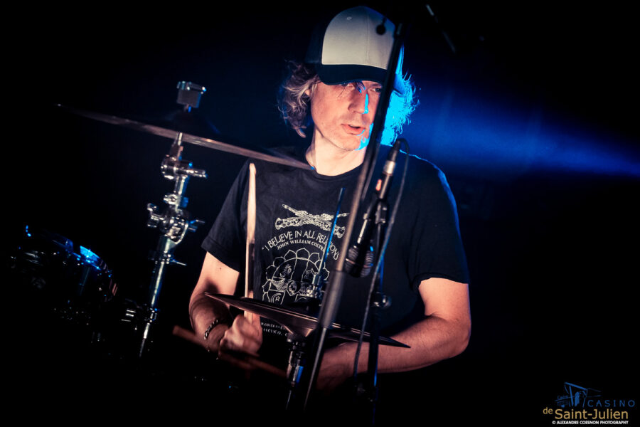 Yarol Poupaud, Casino de St Julien le 17.03.2022 – photographie Alexandre Coesnon
