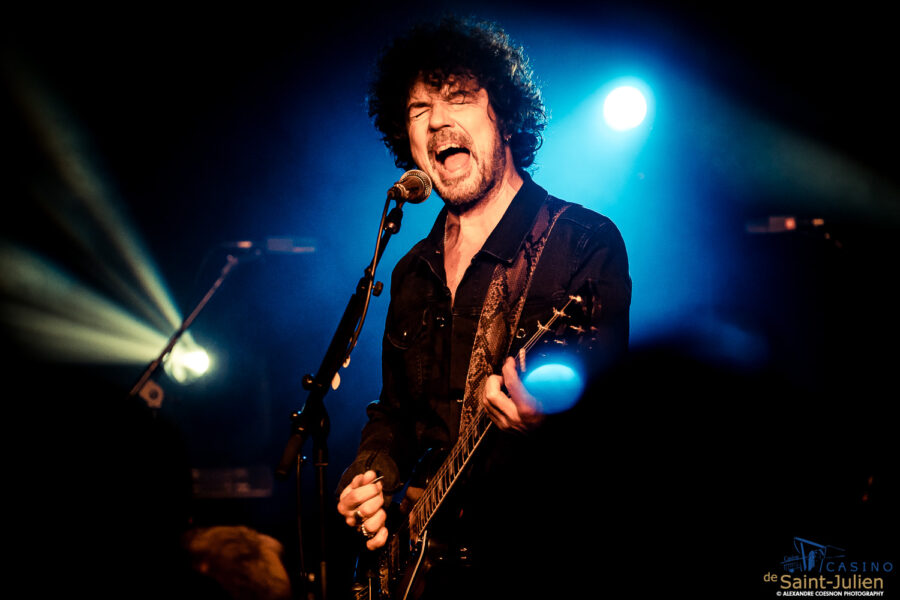 Yarol Poupaud, Casino de St Julien le 17.03.2022 – photographie Alexandre Coesnon