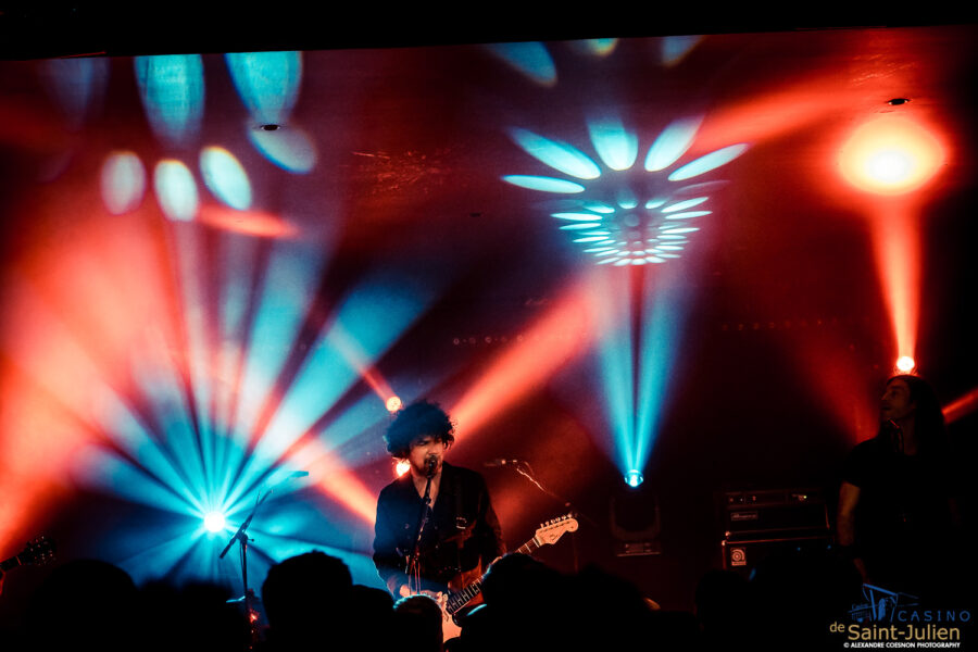 Yarol Poupaud, Casino de St Julien le 17.03.2022 – photographie Alexandre Coesnon